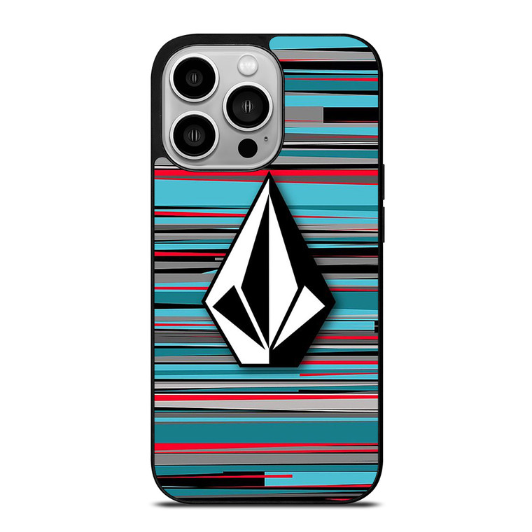 VOLCOM STRIPE LOGO iPhone 14 Pro Case Cover
