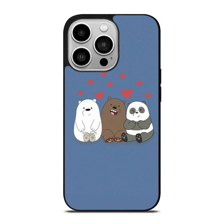 WHO WE BEAR PANDA BEAR iPhone 14 Pro Case Cover