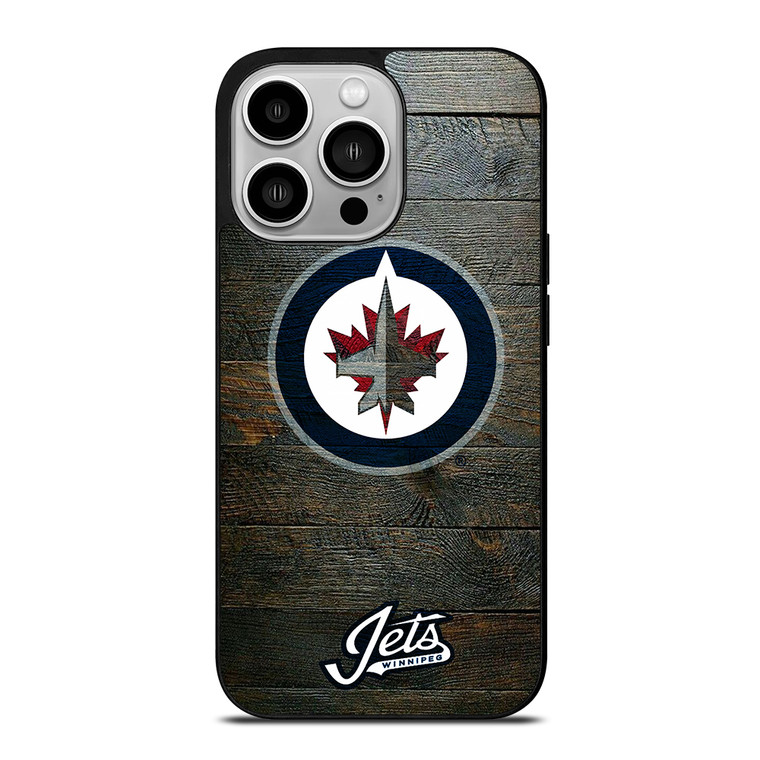 WINNIPEG JETS WOODEN iPhone 14 Pro Case Cover