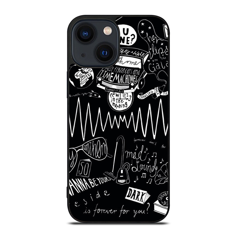 ARCTIC MONKEYS LYRIC iPhone 14 Plus Case Cover ARCTIC MONKEYS LYRIC iPhone 14 Plus Case Cover