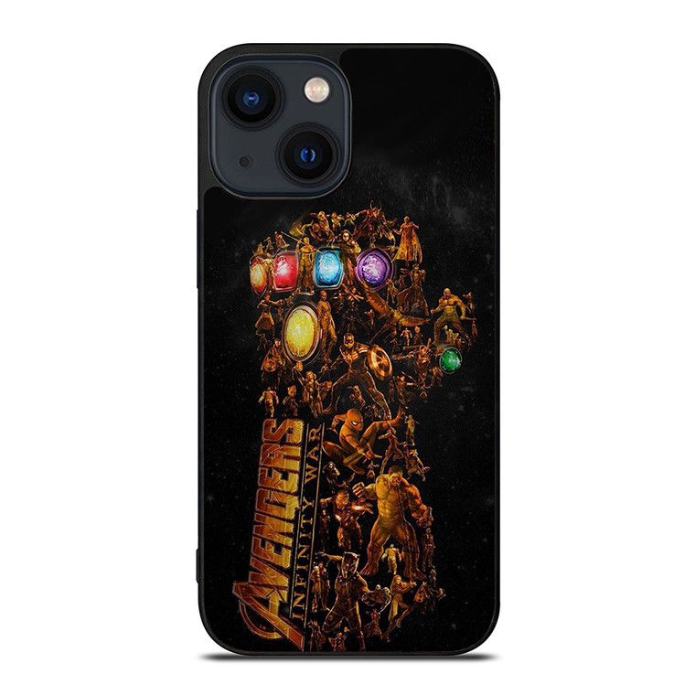 AVENGERS INFINITY WAR HAND iPhone 14 Plus Case Cover