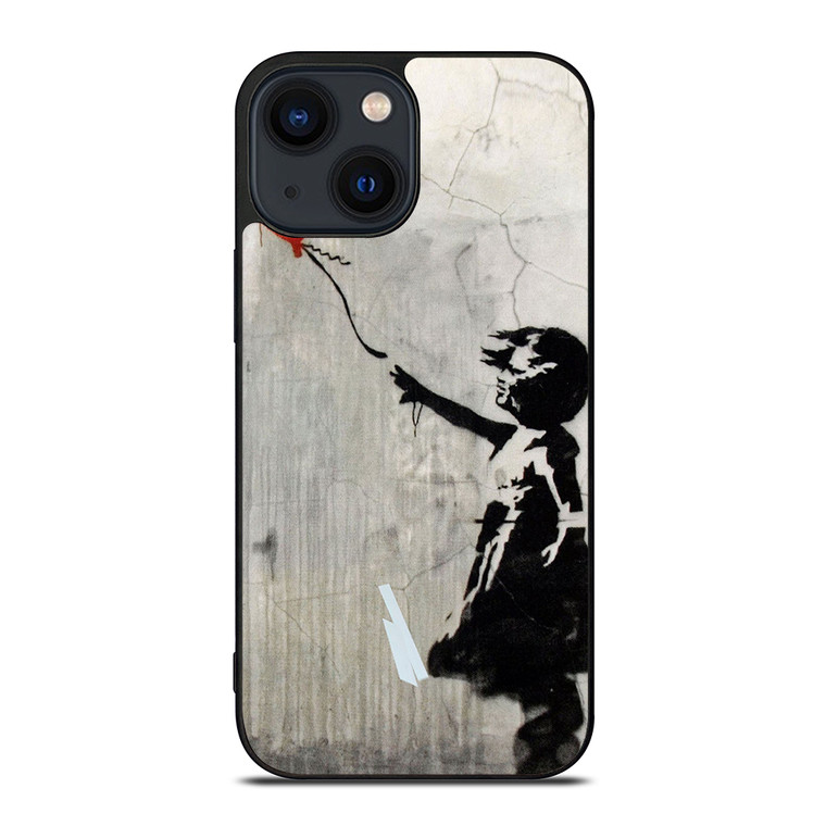 BANKSY BALLOON GIRL iPhone 14 Plus Case Cover