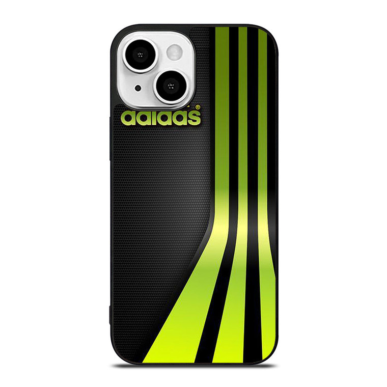 ADIDAS GREEN LOGO iPhone 13 Mini Case Cover