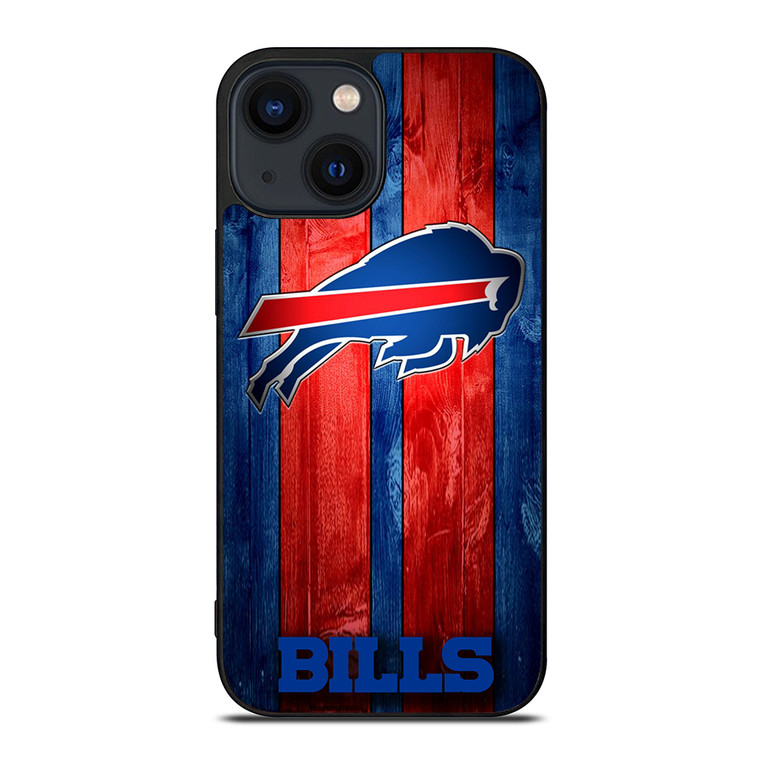 BUFFALO BILLS WOODEN iPhone 14 Plus Case Cover