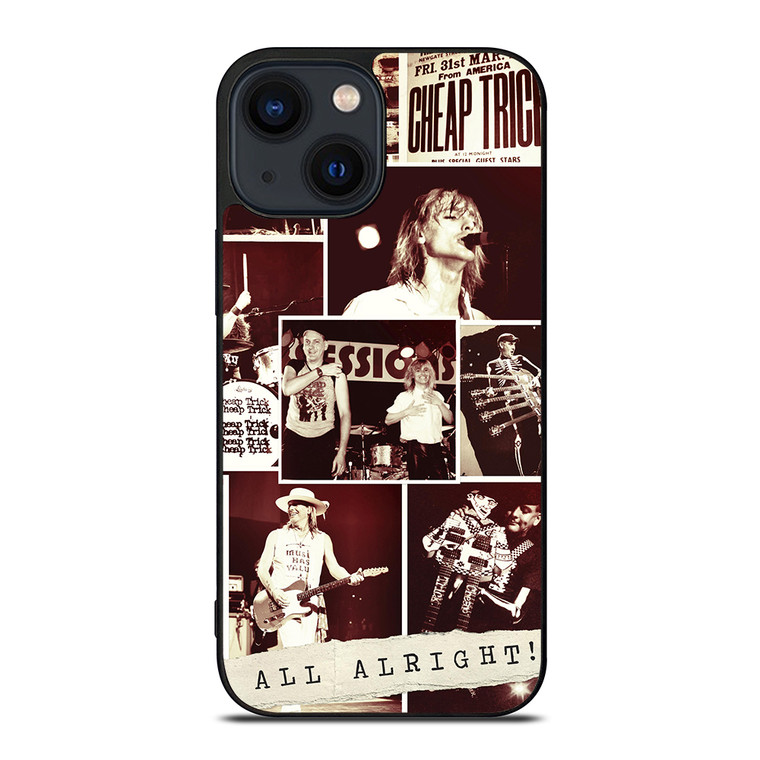 CHEAP TRICK BAND COLLAGE iPhone 14 Plus Case Cover