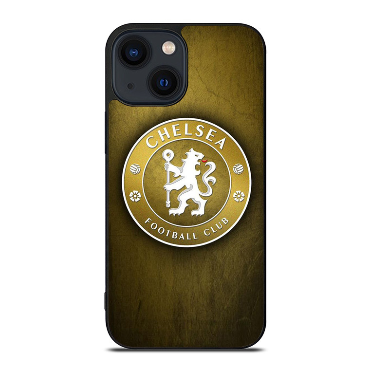 CHELSEA GOLD LOGO iPhone 14 Plus Case Cover