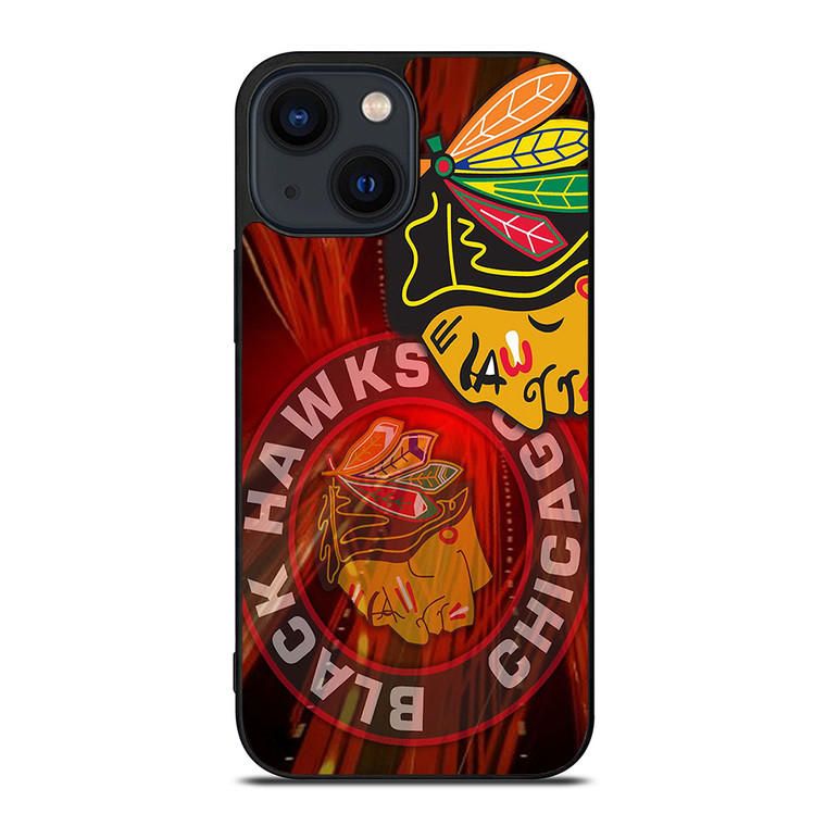 CHICAGO BLACKHAWKS iPhone 14 Plus Case Cover