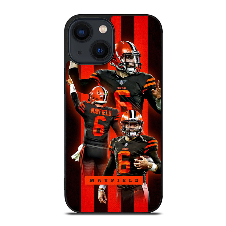 CLEVELAND BROWNS BAKER MAYFIELD 6 iPhone 14 Plus Case Cover