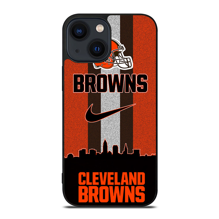 CLEVELAND BROWNS LOGO iPhone 14 Plus Case Cover CLEVELAND BROWNS LOGO iPhone 14 Plus Case Cover
