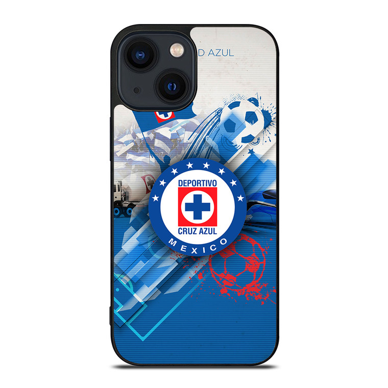 CRUZ AZUL DEPORTIVO LOGO iPhone 14 Plus Case Cover