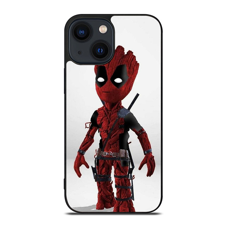 DEADPOOL BABY GROOT iPhone 14 Plus Case Cover