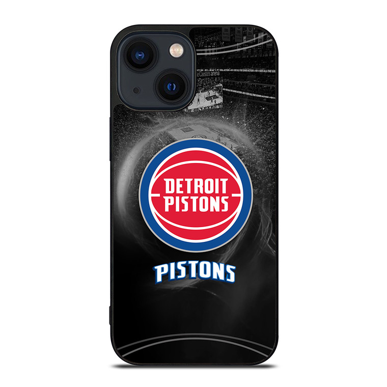 DETROIT PISTONS NBA LOGO iPhone 14 Plus Case Cover
