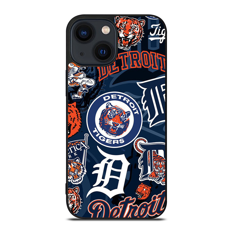 DETROIT TIGERS COLLAGE iPhone 14 Plus Case Cover