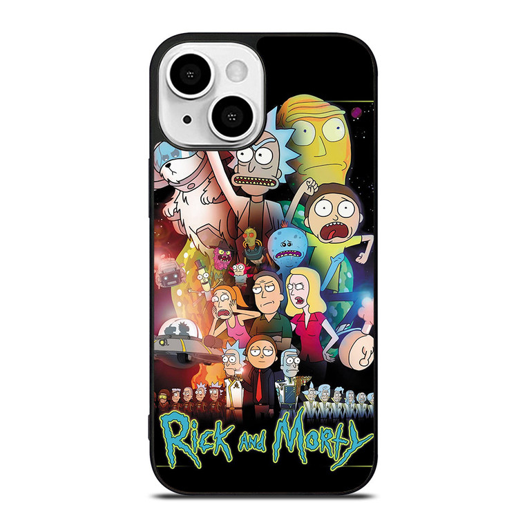 RICK AND MORTY COLLAGE NEW iPhone 13 Mini Case Cover