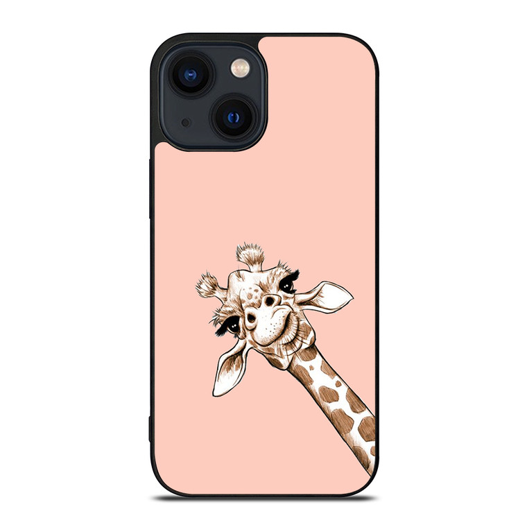 GIRAFFE GIRL iPhone 14 Plus Case Cover