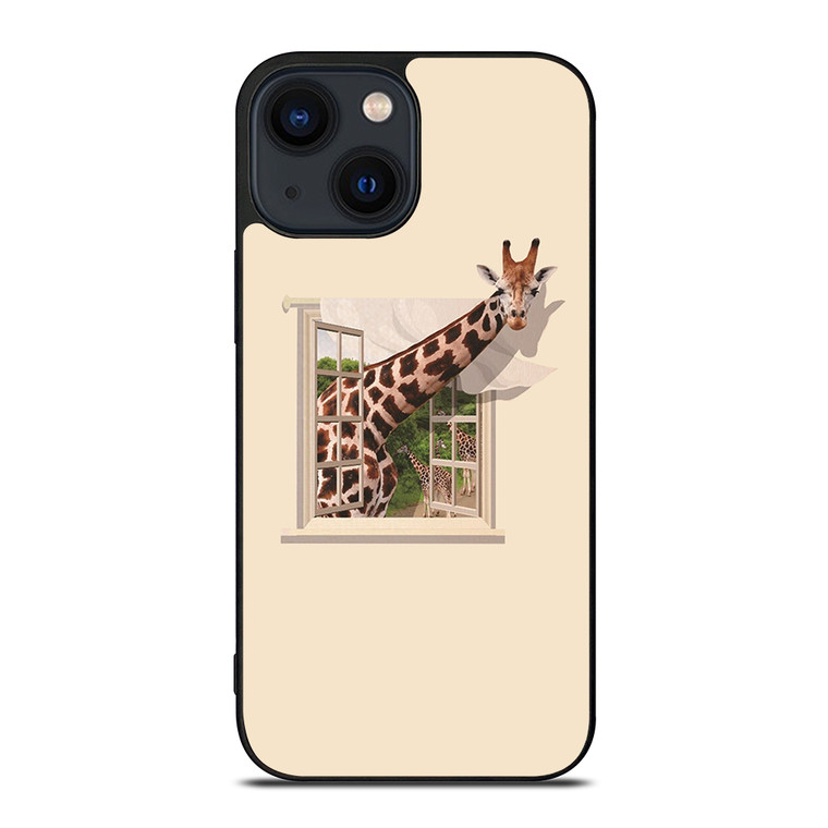 GIRAFFE WINDOW iPhone 14 Plus Case Cover