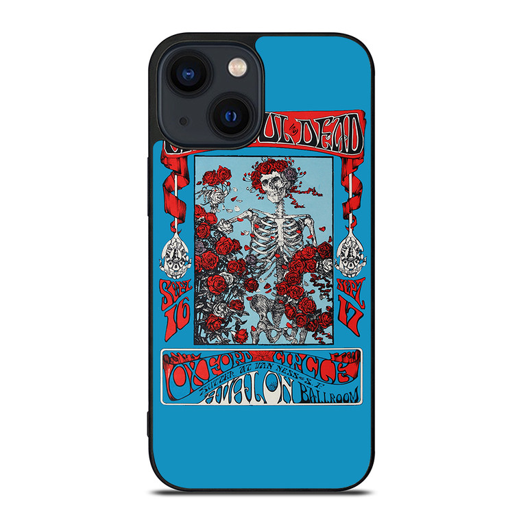 GRATEFUL DEAD SKULL iPhone 14 Plus Case Cover