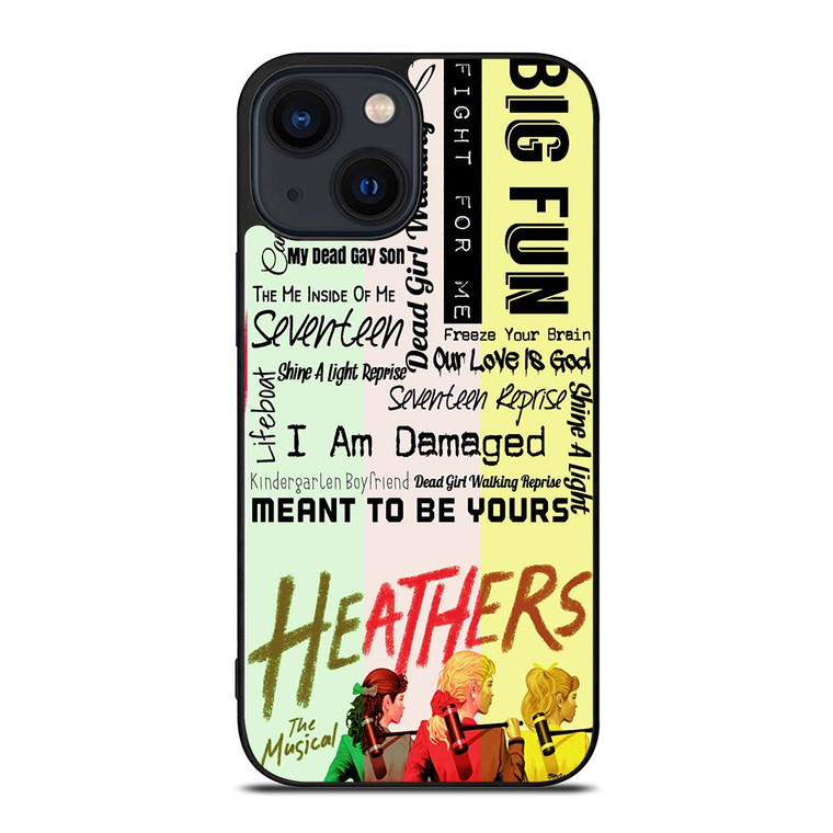 HEATHERS BROADWAY MUSICAL ROCK iPhone 14 Plus Case Cover