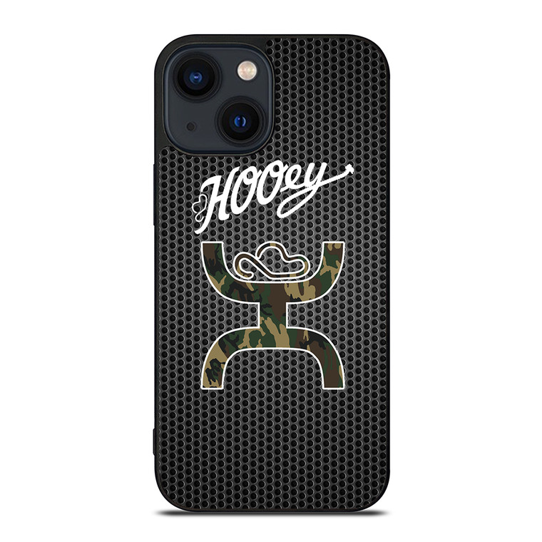 HOOEY METAL CAMO LOGO iPhone 14 Plus Case Cover