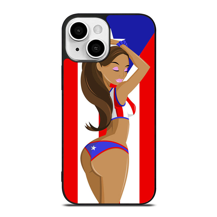 PUERTO RICO GIRL iPhone 13 Mini Case Cover