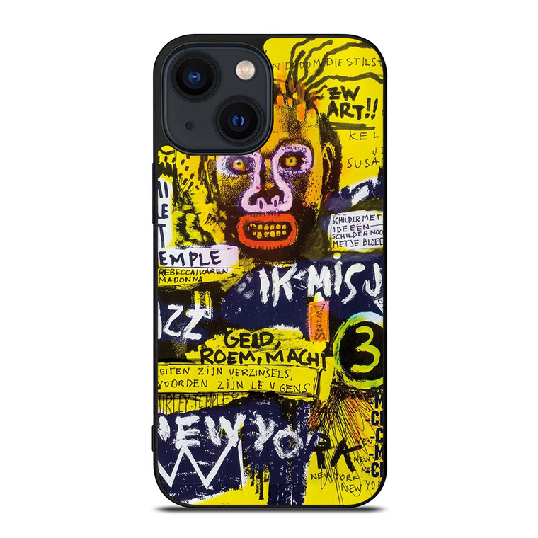 JEAN MICHEL BASQUIAT ART 4 iPhone 14 Plus Case Cover