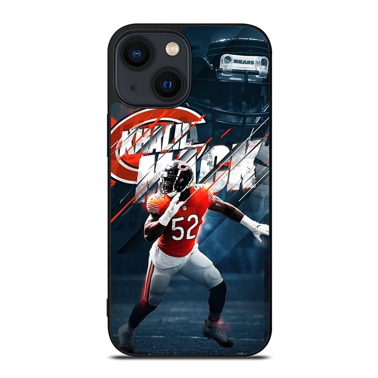 KHALIL MACK BEARS iPhone 14 Plus Case Cover