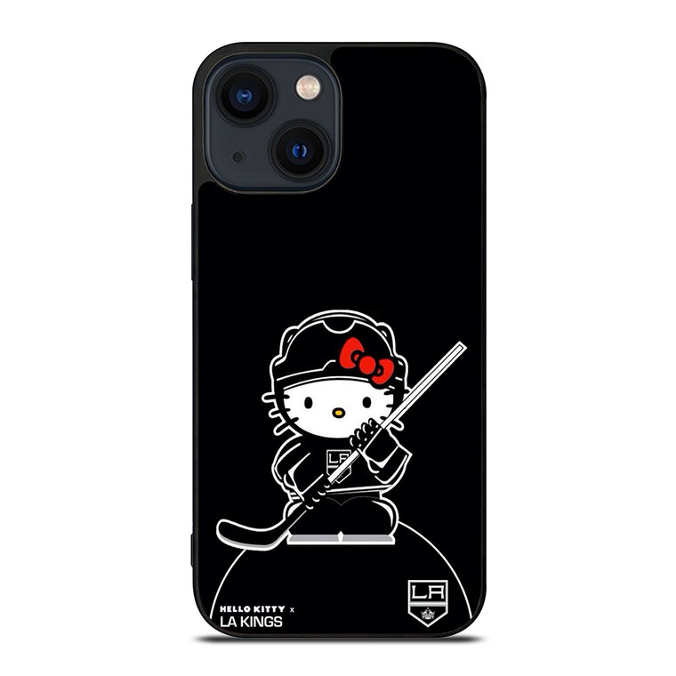 LA KINGS HELLO KITTY 2 iPhone 14 Plus Case Cover LA KINGS HELLO KITTY 2 iPhone 14 Plus Case Cover