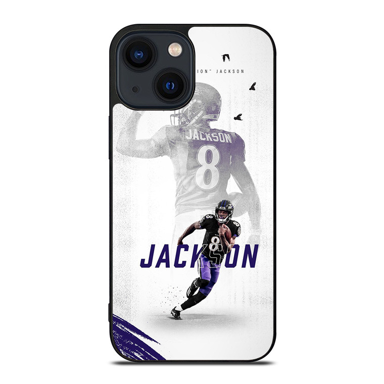 LAMAR JACKSON ACTION iPhone 14 Plus Case Cover