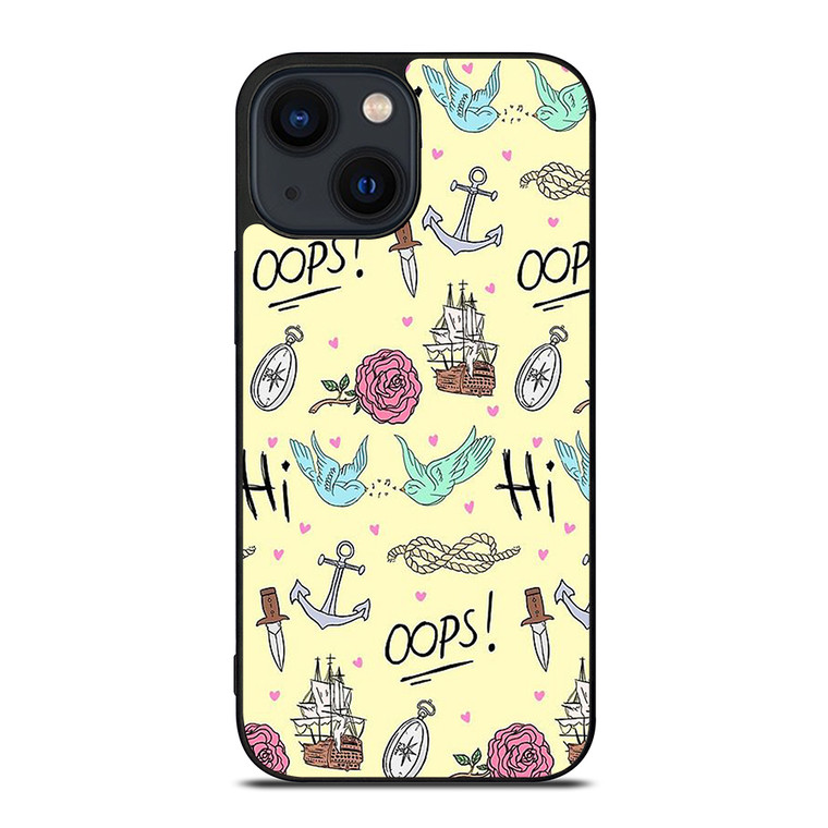 LARRY STYLINSON COMPLIMENTARY PATTERN iPhone 14 Plus Case Cover