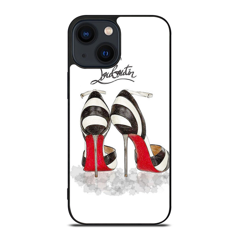 LOUBOUTIN SHOES LOGO 2 iPhone 14 Plus Case Cover