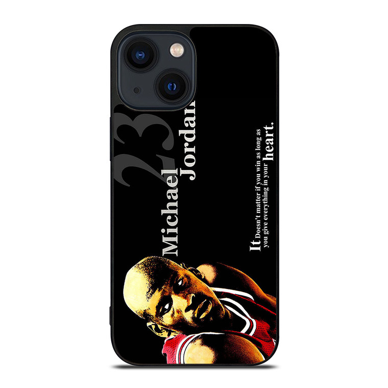 MICHAEL JORDAN 3 iPhone 14 Plus Case Cover