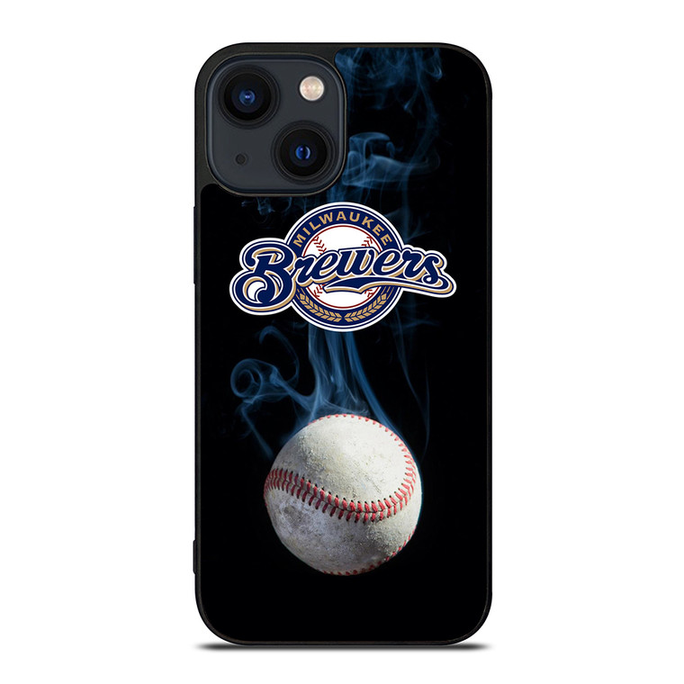 MILWAUKEE BREWERS BALL iPhone 14 Plus Case Cover MILWAUKEE BREWERS BALL iPhone 14 Plus Case Cover