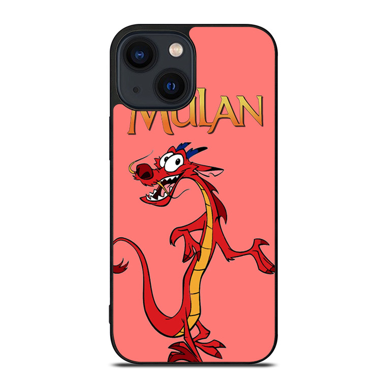 MUSHU MULAN DISNEY 1 iPhone 14 Plus Case Cover MUSHU MULAN DISNEY 1 iPhone 14 Plus Case Cover