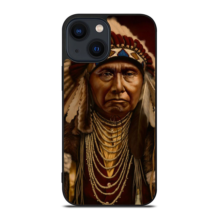NATIVE AMERICAN PEOPLE iPhone 14 Plus Case Cover
