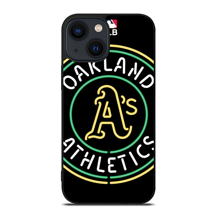 OAKLAND ATHLETICS BASEBALL ICON iPhone 14 Plus Case Cover OAKLAND ATHLETICS BASEBALL ICON iPhone 14 Plus Case Cover
