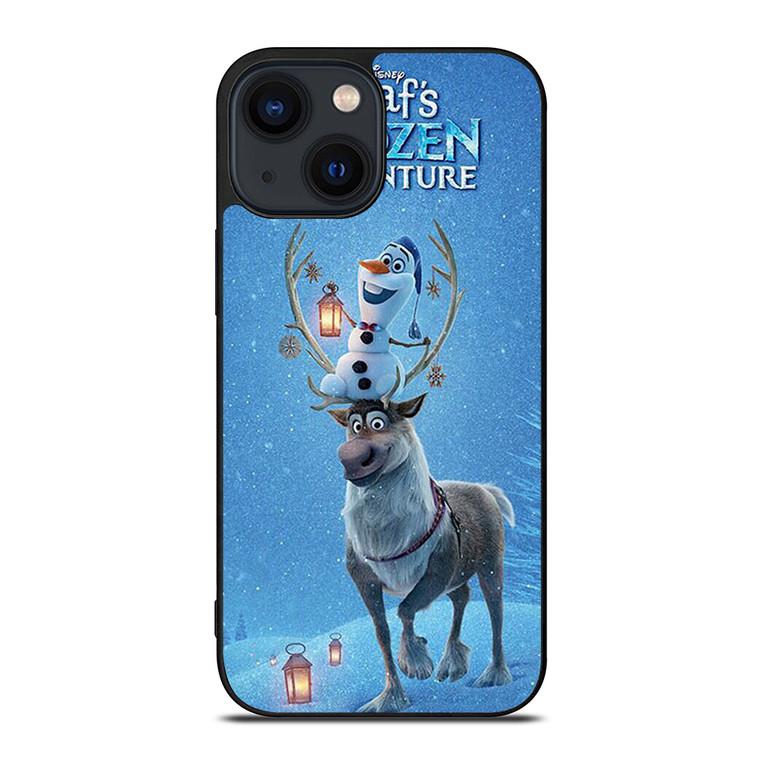 OLAF'S AND DEER FROZEN iPhone 14 Plus Case Cover