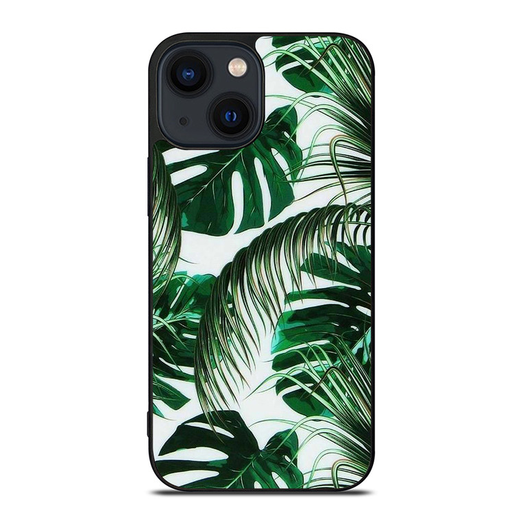 PALM LEAF AESTHETIC iPhone 14 Plus Case Cover