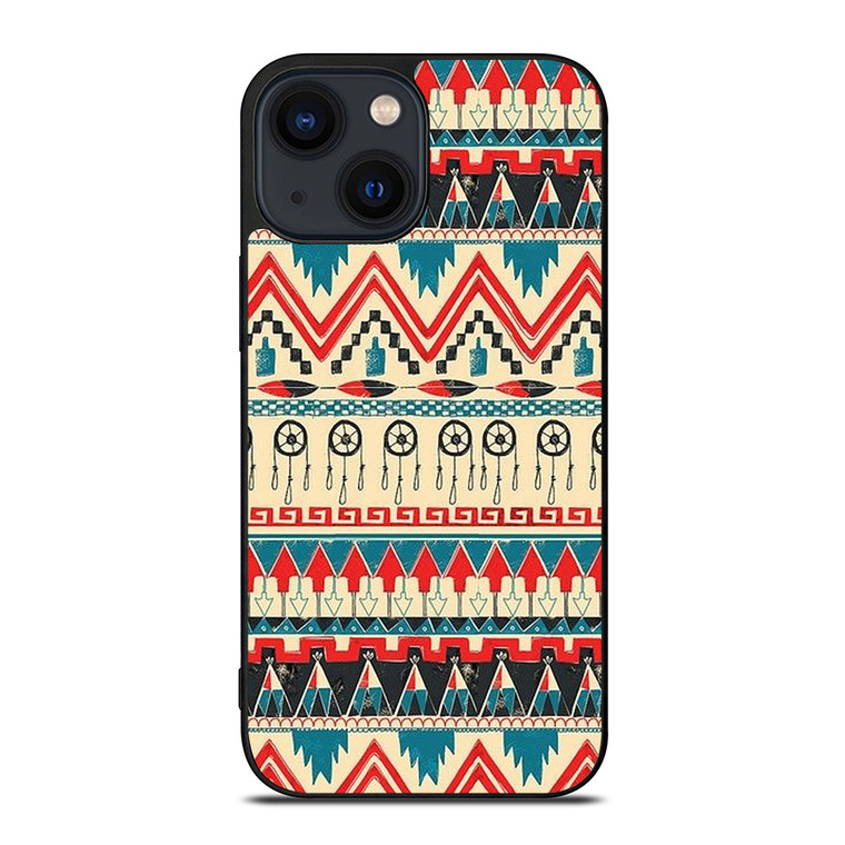PIECE TRIBAL PATTERN 2 iPhone 14 Plus Case Cover