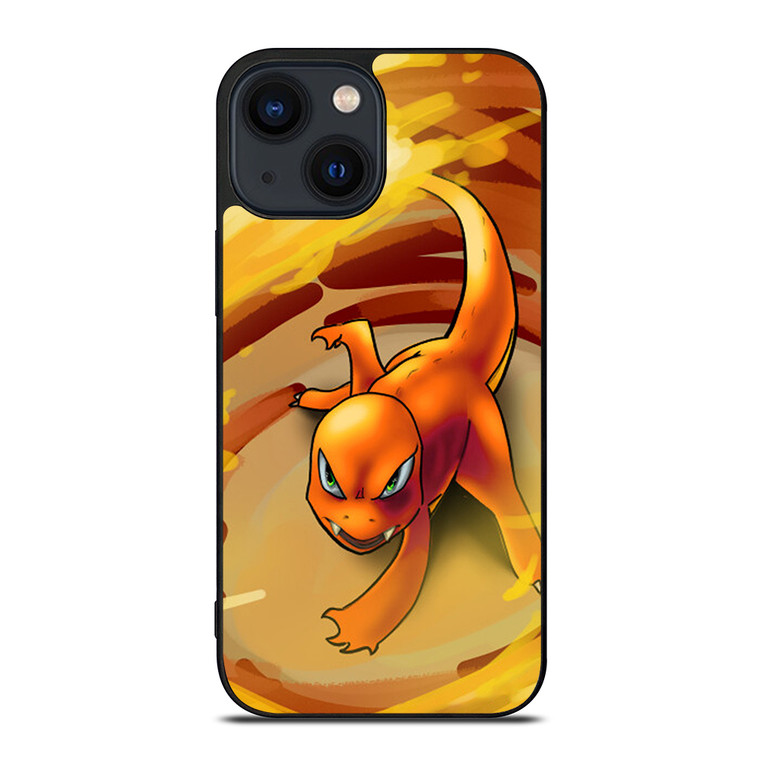 POKEMON CHARMANDER ART iPhone 14 Plus Case Cover