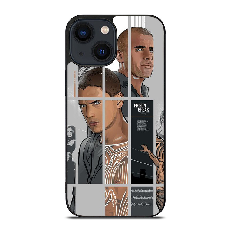 PRISON BREAK ART iPhone 14 Plus Case Cover
