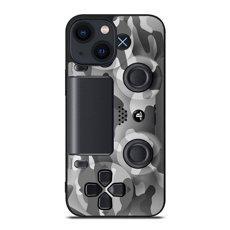 PS4 CONTROLLER PLAYSTATION CAMO iPhone 14 Plus Case Cover
