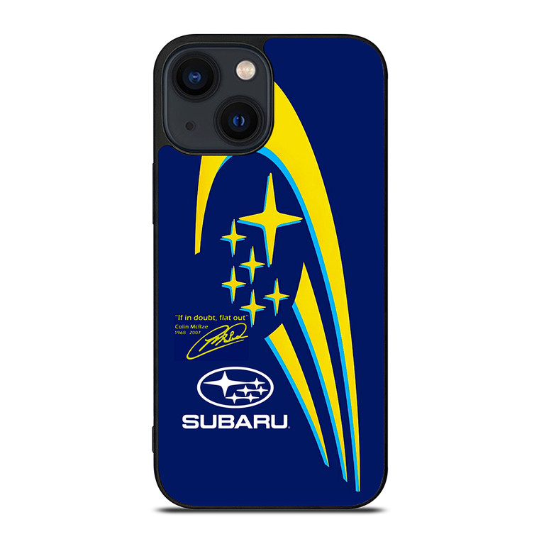 SUBARU STRIPE LOGO iPhone 14 Plus Case Cover