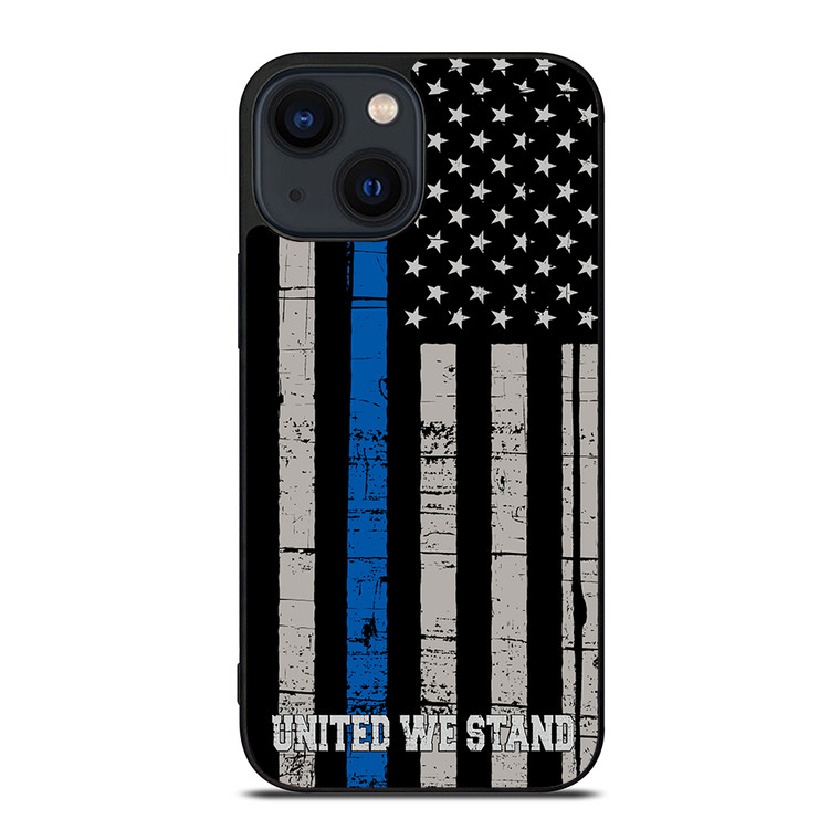 THIN BLUE LINE WE STAND iPhone 14 Plus Case Cover