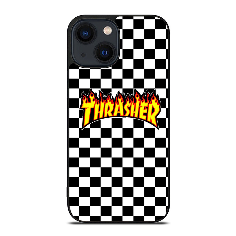 THRASER BLACK WHITE iPhone 14 Plus Case Cover