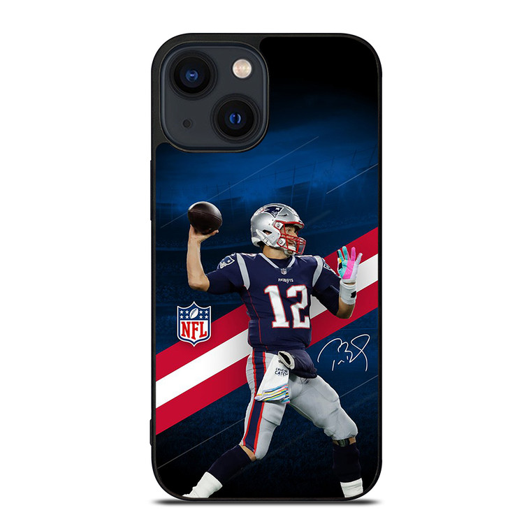 TOM BRADY PATRIOTS 5 iPhone 14 Plus Case Cover
