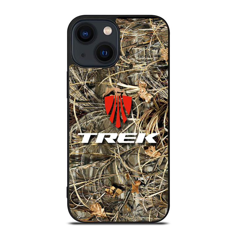TREK BIKE CAMO LOGO iPhone 14 Plus Case Cover
