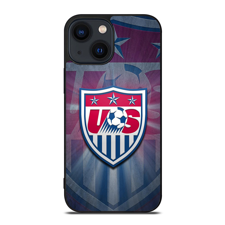 USA SOCCER TEAM LOGO iPhone 14 Plus Case Cover