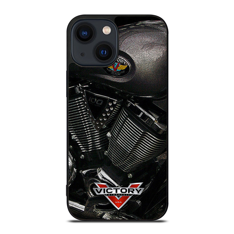 VICTORY MOTORCYCLES ENGINE iPhone 14 Plus Case Cover