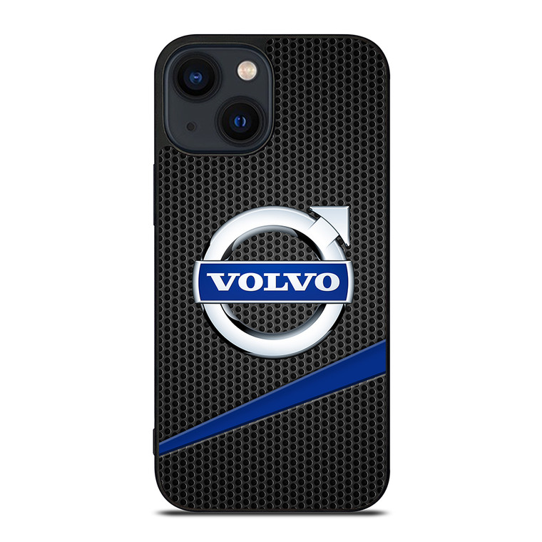 VOLVO CAR LOGO METAL 2 iPhone 14 Plus Case Cover