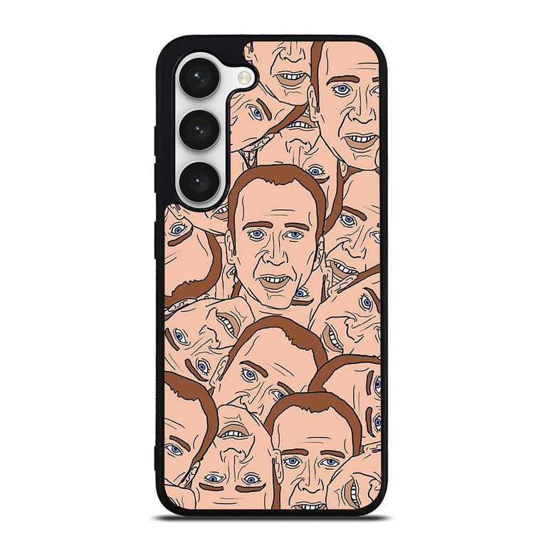NICOLAS CAGE COLLAGE Samsung Galaxy S23 Case Cover